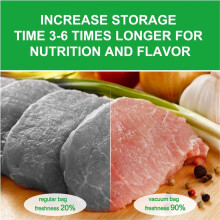 rotoli per sigillatrice sottovuoto, rotoli di sacchetti per alimenti senza BPA, sacchetti sottovuoto resistenti e riutilizzabili, compatibil