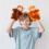 Decorative Hand Puppet Monkey Toy for Kids 2Pcs Creative Storytime Set 1