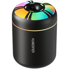 Humidificateur D'Air USB 180 Ml, Diffuseur D'Arômes, Purificateur D'Huiles Essentielles, Aromathérapie, Lumières Colorées, pour Voiture, Maison,