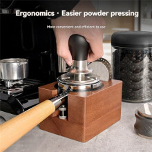 Pour Station de Bourrage Expresso, Porte-Filtre 51-58 mm, Station de Bourrage de Café, Outils Expresso, Organiseur D'Écran de Rondelle