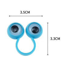 Multicolor Googly Eye Finger Puppet