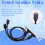 50cm USB 3.2 Front Panel Header Type-E to USB-C Type C Female Connector Extension Wire Cable TYPE-E Baffle Cable 5