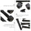 40Sets Skateboard Schroeven En Set Zwart Stevig En 6