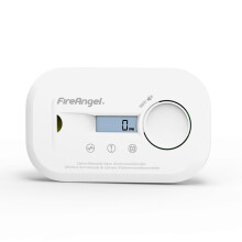 FireAngel FA6812 Digital Carbon Monoxide Detector with LCD Screen, 10-Year CO Al
