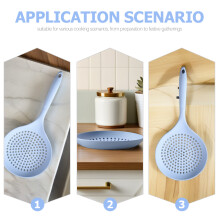 1Silicone Schuimspaan Voor Noedels En Dumplings Hittebestendig