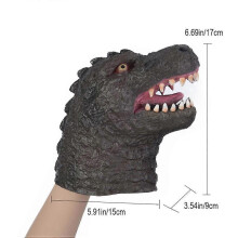 Monster Model Hand Puppet Desk Decor DIY Prop Supple to Touch Compact Size Holiday Accessories Household Decorations