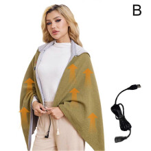 (ONE, A) Heating shawl electric blanket outdoor blanket Lot W4
