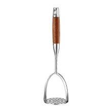 Wooden & Metal Potato Masher - Home Use Meat Grinders - Potato Ricer for Home Cooking