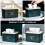 Creatieve Desktop Tissue Organizer Groen ABS 6