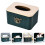 Creatieve Desktop Tissue Organizer Groen ABS 7