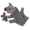 Grey Mouse Hand Puppet Finger Puppets 3