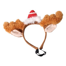 1St Kerst Hoofdband Huisdier Hertenhoorn Bruin