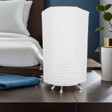 1Decoratieve Vouwbare Tafellamp Duurzame Papieren Lampenkap