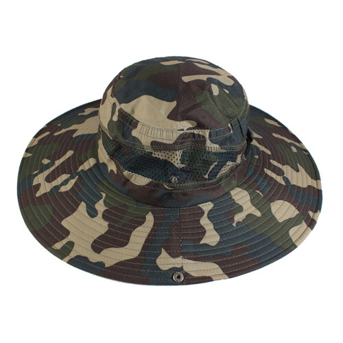1Adjustable Sun Hat Polyester Outdoor Hoed Met Koelmesh