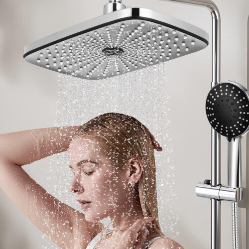 Hoogdruk Regendouche Met En Handdouche Badkamer