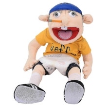 Jeffy Puppet Jeffy Hand Puppet Plush Toy Stuffed Doll Kids Birthday Gift Toy