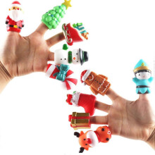 (Doll style) AssortedColor Interactive Finger Dolls For Parent-child Fun Unique Soft Vinyl Vinyl Mini Finger Cots