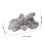 Plush Elephant Hand Puppet Toy for Playing 1Pcs Educational Cartoon Doll 1