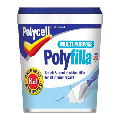 Polycell Multi Purpose Polyfilla - Ready Mixed 1KG 1