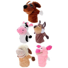 Animal Hand Puppets for Interactive Play 5Pcs Parent-Children Toy Set