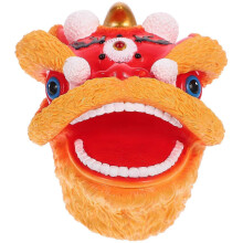 Kids Storytelling Hand Puppet Soft Rubber Dancing Lion Toy
