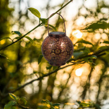 Solar Lantern Lamp Koffie, Voor Buiten En Pad