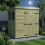 6 x 4 Pent Shed Tanalised (Double Door, With Windows) 3