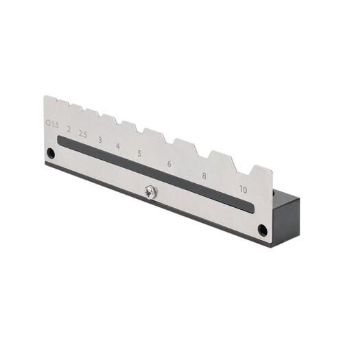2X Hexagonal Wrench Storage Rack Holder Wall Mount Metal Perforated Plate Tool Storage Rack for Woodworking Tool 1