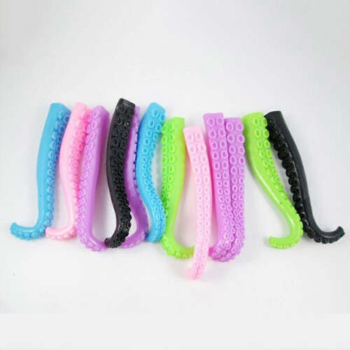 Octopus Tentacles Finger Puppet for Kids Playing 5Pcs Assorted 1