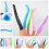 Octopus Tentacles Finger Puppet for Kids Playing 5Pcs Assorted 3