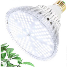Grow Light 100W 150 LEDs White Spectrum Grow Lights E27 Led Lamp for Indoor Plants, Hydroponics, Greenhouse, Succulents, Seedlings, Growth, Flowering