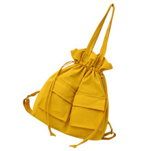 1St Canvas Drawstring Rugzak Premium Materiaal Studenten