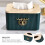 Praktische Groene Tissue Box ABS Duurzaam 4