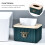 Praktische Groene Tissue Box ABS Duurzaam 5