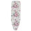 (110 x 34 cm, Bright Flowers) Scorch Resistant Printed Pattern Ironing Board Cover Replacement With Drawstring And 2 Bonus Thickened Pads 1
