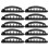 10St Kabelclips Met Hechting - Kabel Organizer Voor Bureau 1