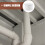 1Ventilatieadapter ABS Voor Thuis, Wit, Handige Pijpverbinder 9