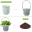 4St Succulente Hangmand Met Ademend Ontwerp 1
