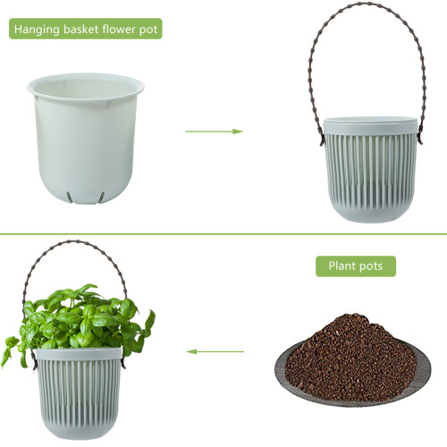 4St Succulente Hangmand Met Ademend Ontwerp