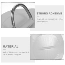 2St Witte D-Ring Patch Rvs Voor En Peddelboard Accessoire