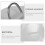 2St Witte D-Ring Patch Rvs Voor En Peddelboard Accessoire 1