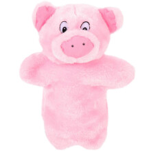 Language Training Pig Shaped Hand Puppet for Kids Educational Toy