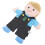 Q Version Family Boy Hand Puppet Toy for Home Use 1