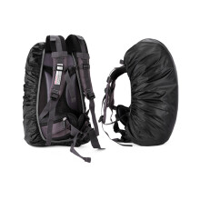 1Hiking Backpack Rain Cover Beschermhoes Zwart Waterafstotend Licht