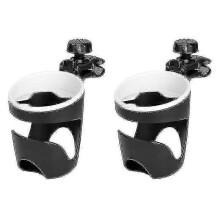 Boat Cup Holder 2PCS Adjustable Rotation Clamp Mount Drink Marine Accessory
