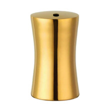 (Golden) Toothpick Holder Large Capacity Dustproof Moistureproof Stainless Steel Mini Dining Table Toothpick Dispenser Container Kitchen Gadget