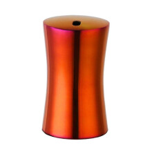 (Red) Toothpick Holder Large Capacity Dustproof Moistureproof Stainless Steel Mini Dining Table Toothpick Dispenser Container Kitchen Gadget