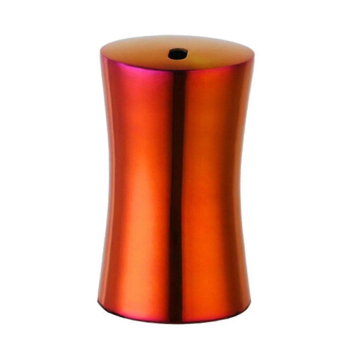 (Red) Toothpick Holder Large Capacity Dustproof Moistureproof Stainless Steel Mini Dining Table Toothpick Dispenser Container Kitchen Gadget