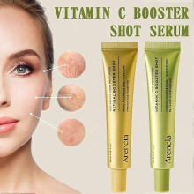 (1 pc, green) Arencia Vitamin C Booster Shot 30ml for Dark Spot Care Fine Lines Wrinkles Glass Skin