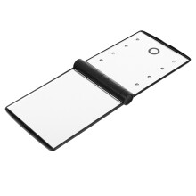 1Plastic LED Mirror Opvouwbare Travel Spiegel Met Helder Licht